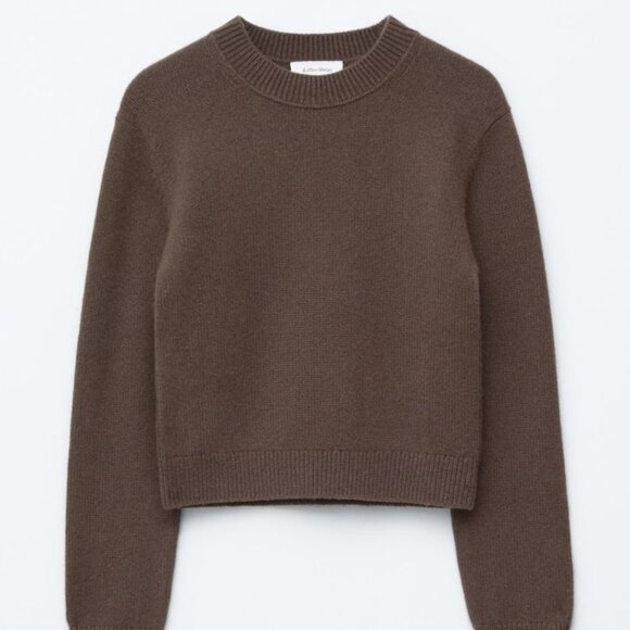 & Other Stories Sweaters - & Other Stories Brown Crewneck Sweater